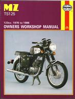 MZ TS125 Owner workshop manual (4185z) motor, Motoren, Ophalen of Verzenden, Overige merken