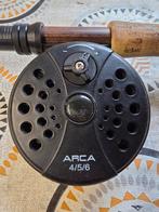 Vlieghengel 5/6bajina niuew 2.40 cm, Watersport en Boten, Hengelsport | Vliegvissen, Ophalen of Verzenden, Net of Fuik