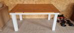 Grenen eetkamertafel, Huis en Inrichting, Tafels | Eettafels, Ophalen, Gebruikt, 50 tot 100 cm, Vijf personen of meer