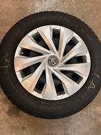 VW Polo Winterset 185/65R15 Dunlop met or.  wieldoppen, Auto-onderdelen, Banden en Velgen, Ophalen, Gebruikt, 15 inch, Banden en Velgen