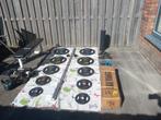 Home gym fitness spullen: o.a. barbell, schijven en meer, Sport en Fitness, Fitnessmaterialen, Ophalen, Zo goed als nieuw, Benen