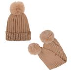 Winter Muts & Sjaal Set Glitter, BabyDutch, Nieuw, Ophalen of Verzenden, Maat 68