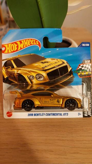 Hot Wheels 2018 Bentley Continental GT3 beschikbaar voor biedingen