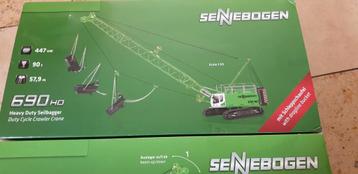 Sennebogen 690HD dragline draadkraan met sleepbak ROS nieuw  beschikbaar voor biedingen
