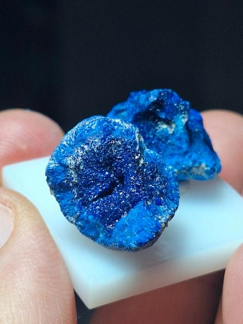 ZELDZAAM AZURIET, RUSLAND, Verzamelen, Mineralen en Fossielen, Mineraal, Ophalen of Verzenden