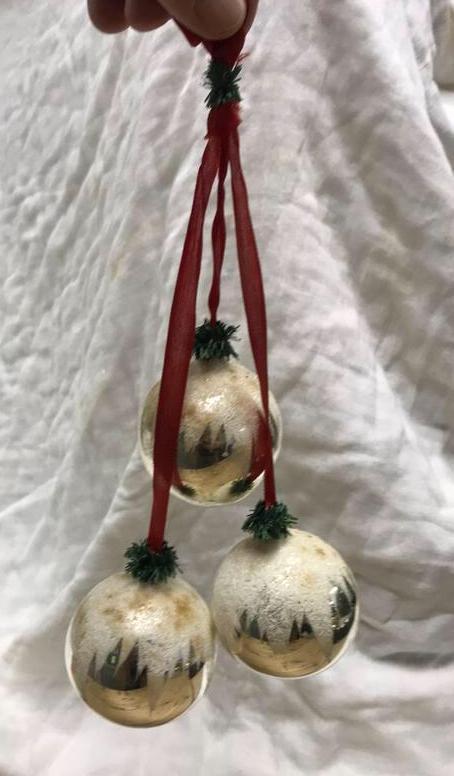 Trosje kerstbal, Diversen, Kerst, Ophalen of Verzenden