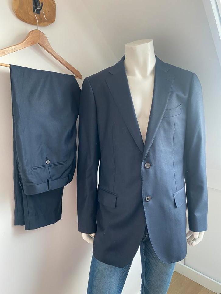 Suitsupply pak – maat XL, Kleding | Heren, Kostuums en Colberts, Zo goed als nieuw, Maat 56/58 (XL), Blauw, Ophalen of Verzenden