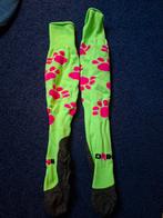 Hockey sokken - Groen met roze print, Ophalen of Verzenden, Gebruikt, Kleding