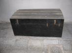 Oude antieke hutkoffer, koffer opbergkoffer, Antiek en Kunst, Curiosa en Brocante, Ophalen
