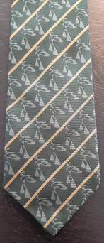 Ministerie van Justitie stropdas groen-geel gestreept, Verzamelen, Ophalen of Verzenden, Nieuw, Gebruiksvoorwerp