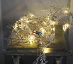 kerst slinger parelmoer blaadjes en licht, Diversen, Kerst, Ophalen of Verzenden, Gebruikt