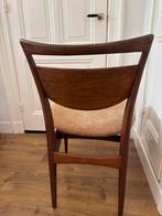 2 stoelen van Louis van Teeffelen voor Wébé, Huis en Inrichting, Stoelen, Twee, Bruin, Vintage, Ophalen of Verzenden