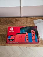 Nintendo Switch Mario Red & Blue Editie, Ophalen, Zo goed als nieuw, Met 2 controllers, Switch Original