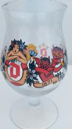 Limited Edition Bierglas Duvel door M. Schiffmacher, Verzamelen, Biermerken, Ophalen of Verzenden, Zo goed als nieuw, Glas of Glazen