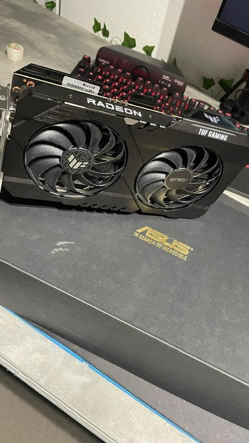 ASUS TUF Gaming Radeon RX 6500 XT OC Edition, Computers en Software, Videokaarten, Zo goed als nieuw, AMD, PCI-Express 4.0, GDDR6