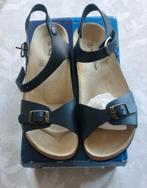 Nieuwe Little Sky sandalen, leer, donkerblauw, maat 34, Meisje, Overige typen, Nieuw, Ophalen of Verzenden