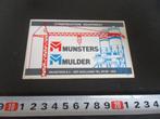 sticker erp munsters mulder construction equipment, Ophalen, Zo goed als nieuw