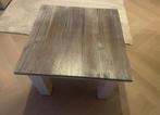 Bijzettafel gratis ophalen, Gebruikt, Vierkant, 55 tot 75 cm, Hout