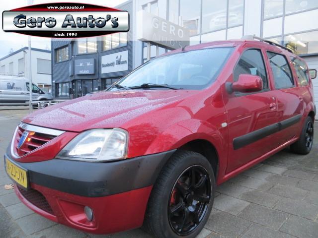 Dacia Logan MCV 1.6 Lauréate 7persoons airco ,trekhaak 7 pe, Auto's, Dacia, Bedrijf, Te koop, Logan MCV, ABS, Airbags, Airconditioning