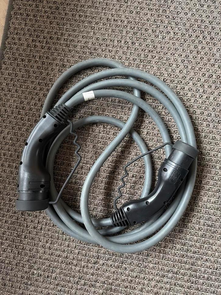 5 meter Laadkabel voor elektrische auto, Auto diversen, Laadpalen, Gebruikt, Laadkabel, Ophalen of Verzenden