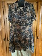 Liu jo jurk beige-blauw-bruin mt. XL/it48, Beige, Maat 46/48 (XL) of groter, Ophalen of Verzenden, Zo goed als nieuw