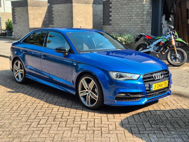 Audi A3 1.4TFSI 110KW COD Sedan S-tr 2016 Sepang Blauw, Auto's, Audi, Particulier, A3, Airbags, Airconditioning, Bluetooth, Boordcomputer