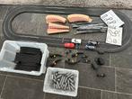 Scalextric Racebaan met 4 auto's, Overige merken, Zelf te bouwen, Ophalen of Verzenden, Elektrisch