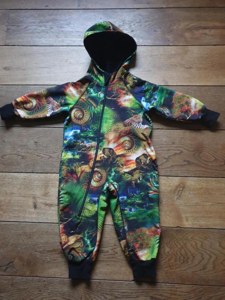 Warme softshell pak wilde dieren ielm maat 92, Kinderen en Baby's, Kinderkleding | Maat 92, Zo goed als nieuw, Jongen of Meisje
