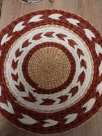 Wandmand bord riet naturel, Ophalen, Mand, Rond, Zo goed als nieuw