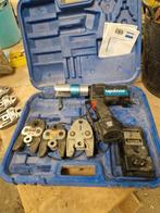 Uponor up-75  perstang met persbekken, Doe-het-zelf en Verbouw, Gereedschap | Handgereedschap, Ophalen, Zo goed als nieuw