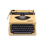 vintage Adler Tippa-typemachine, een lichtgele typemachine, Diversen, Typemachines, Ophalen of Verzenden, Zo goed als nieuw