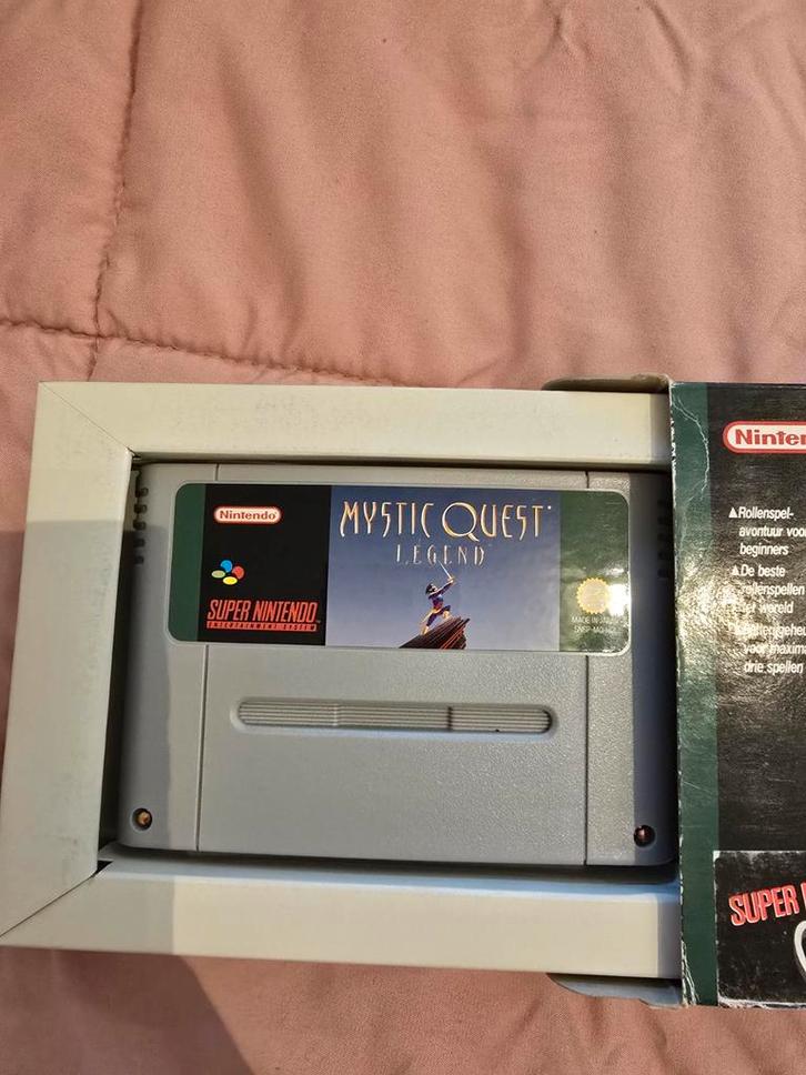 Mystic Quest Legend SNES - Compleet!, Spelcomputers en Games, Games | Nintendo Super NES, Gebruikt, Role Playing Game (Rpg), 1 speler