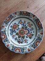 Wandbord Delft Polychroom, Antiek en Kunst, Ophalen of Verzenden