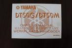 Yamaha DT50G DT50M 1979 bromfiets instructie boekje manual, Ophalen of Verzenden, Gebruikt