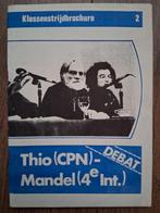 Debat Boe Thio (CPN) en Ernest Mandel (4e Internationale), Ophalen of Verzenden, Nederland