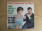 CONNY FROBOESS   UND PETER WECK  DAFUR VERSTEH'N WIR UNS ZU, 7 inch, Single, Ophalen of Verzenden, Zo goed als nieuw
