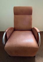 Vintage fauteuils Gelderland Jan des Bouvrie, Gebruikt, Leer, 75 tot 100 cm, Ophalen