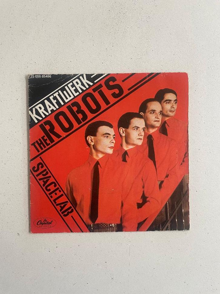 Kraftwerk - The Robots, Cd's en Dvd's, Vinyl Singles, Zo goed als nieuw, Single, Pop, 7 inch, Ophalen of Verzenden