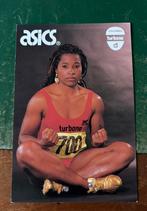 Reclamekaart Asics Nelli Cooman Atletiek, Ophalen of Verzenden, Zo goed als nieuw, Spelerskaart