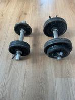Halter set, Sport en Fitness, Fitnessmaterialen, Ophalen, Gebruikt, Dumbbell