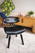 1x Dutchbone blackwood stoel - Zwart onderstel, Ophalen, Overige materialen, Zwart, Zo goed als nieuw