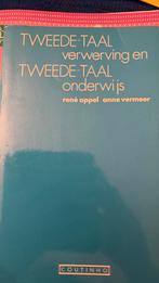 A. Vermeer - Tweede-taalverwerving en tweede-taalonderwijs, Ophalen of Verzenden, Nieuw, A. Vermeer; René Appel