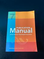 APA Publication Manual - 7th Edition, Verzenden, Alpha, Zo goed als nieuw, HBO