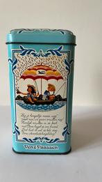Venz lichtblauw blik voor melkchocolade hagel. Vintage!, Ophalen of Verzenden, Zo goed als nieuw, Overige