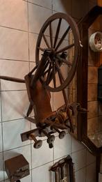 Antiek Spinnenwiel - Prachtig Decoratiestuk, Hobby en Vrije tijd, Ophalen of Verzenden, Gebruikt, Spinnewiel