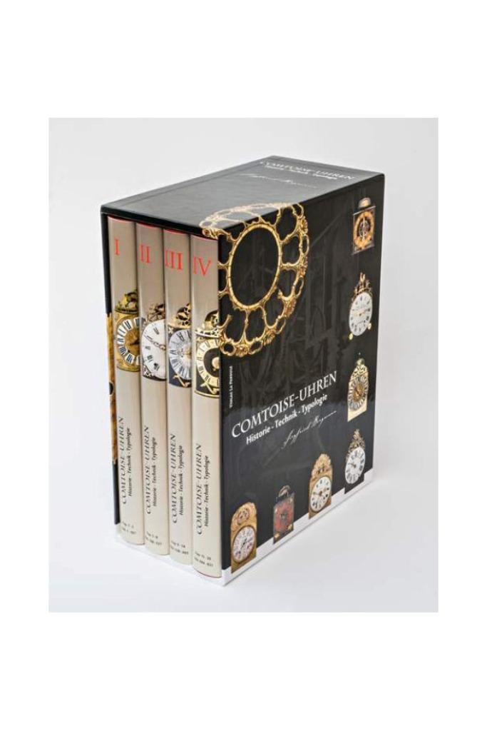 comtoise 4 delig boekwerk van Bergmann, Antiek en Kunst, Antiek | Klokken, Verzenden