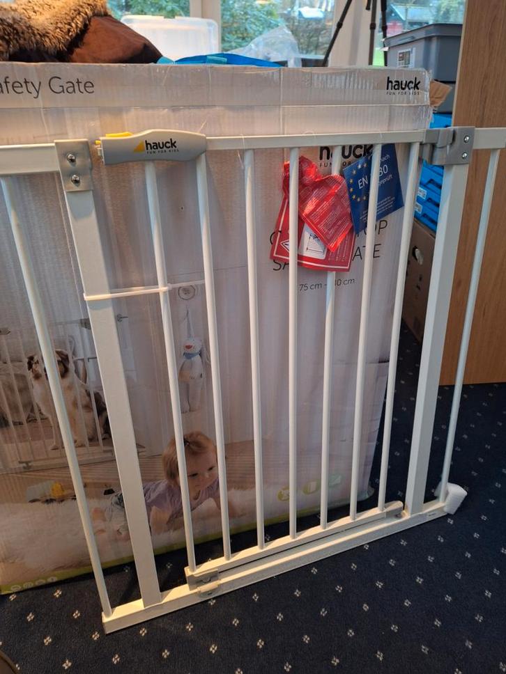 Nieuw traphekje Hauck, Kinderen en Baby's, Traphekjes, Nieuw, Klemhekje, Metaal of IJzer, minder dan 100 cm, Ophalen of Verzenden