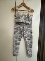 Reebok Light Camo Workout Set (maat S), Overige kleuren, Verzenden, Maat 36 (S), Gedragen