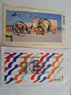 NEDERLAND POSTZEGELS - GESTEMPELD 2 BLOKJES, Verzenden, Na 1940, Gestempeld