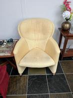 2 gele Leolux fauteuils GRATIS, Ophalen of Verzenden, 75 tot 100 cm, Zo goed als nieuw